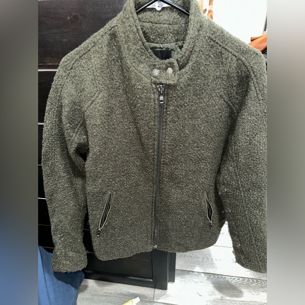 Olive green sweater